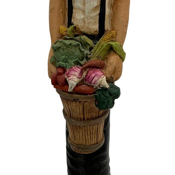 Jim Shore Amish Family Resin Figurines Farming Primitive Rustic Set of 4 1992 - Picture 8 of 16